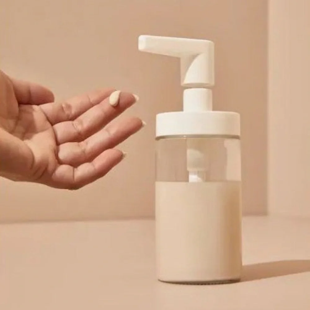 IKEA Tackan Glass Soap Dispenser 7oz